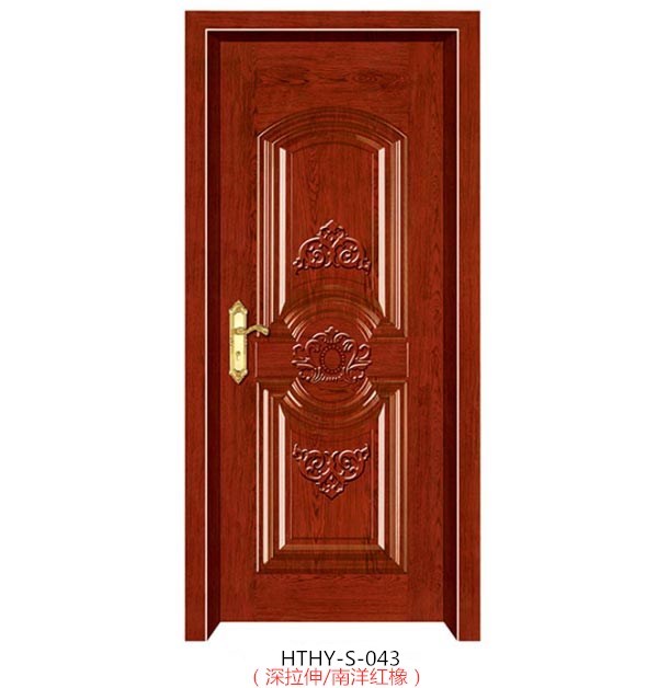 高档烤漆钢木门
