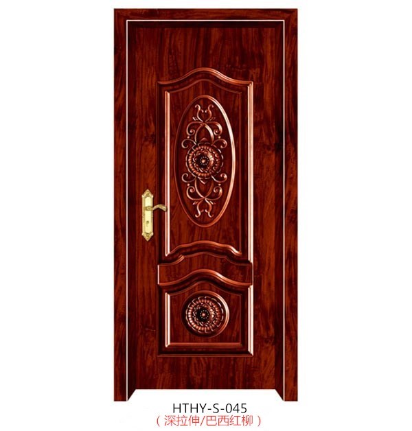 高档烤漆钢木门